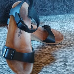 Papillio Black and Brown Women's Sandals